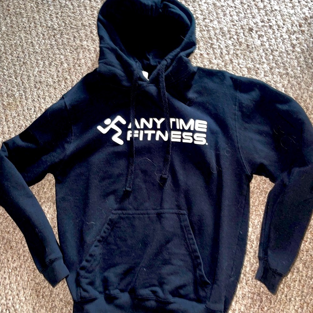 Anytime Fitness AF Gear Black Hoodie Small